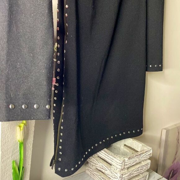 🌷 Guess by Marciano🌷 Black Long Sleeve Cutout Dress - Picture 4 of 9